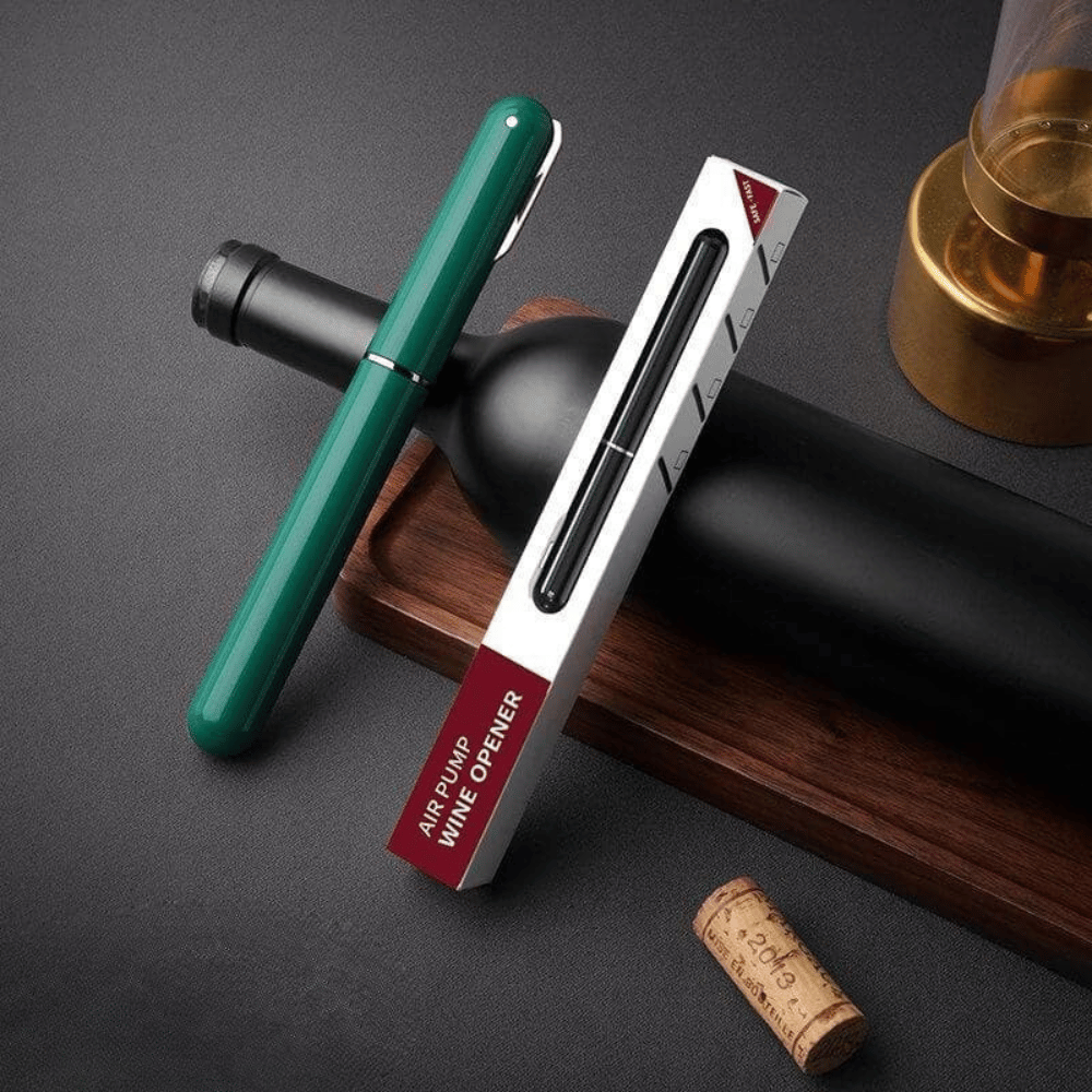 Air Pressure Corkscrew – Open Every Bottle Effortlessly