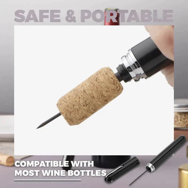 Air Pressure Corkscrew – Open Every Bottle Effortlessly