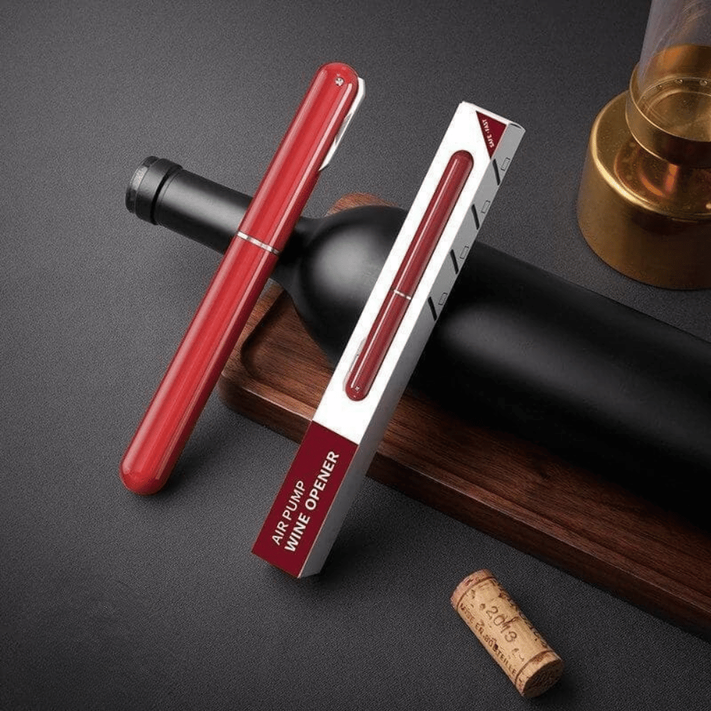 Air Pressure Corkscrew – Open Every Bottle Effortlessly