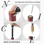 Air Pressure Corkscrew – Open Every Bottle Effortlessly