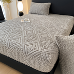 Gemütliches Plüsch Winter Spannbettlaken - Verdickter Schutzbezug für Ultimativen Komfort