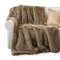 Luxuriöse Kunstfell Wurfdecke - Weiche, Plüsch Mink Decke für Bett und Sofa