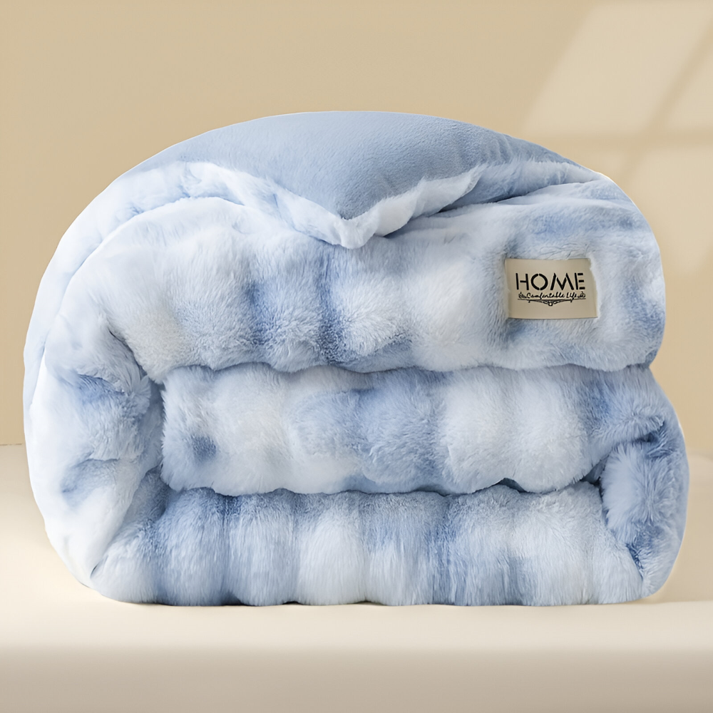Ultra Gemütliche Milch Fleece Bettdecke - Leichte Plüschdecke für ganzjährigen Komfort