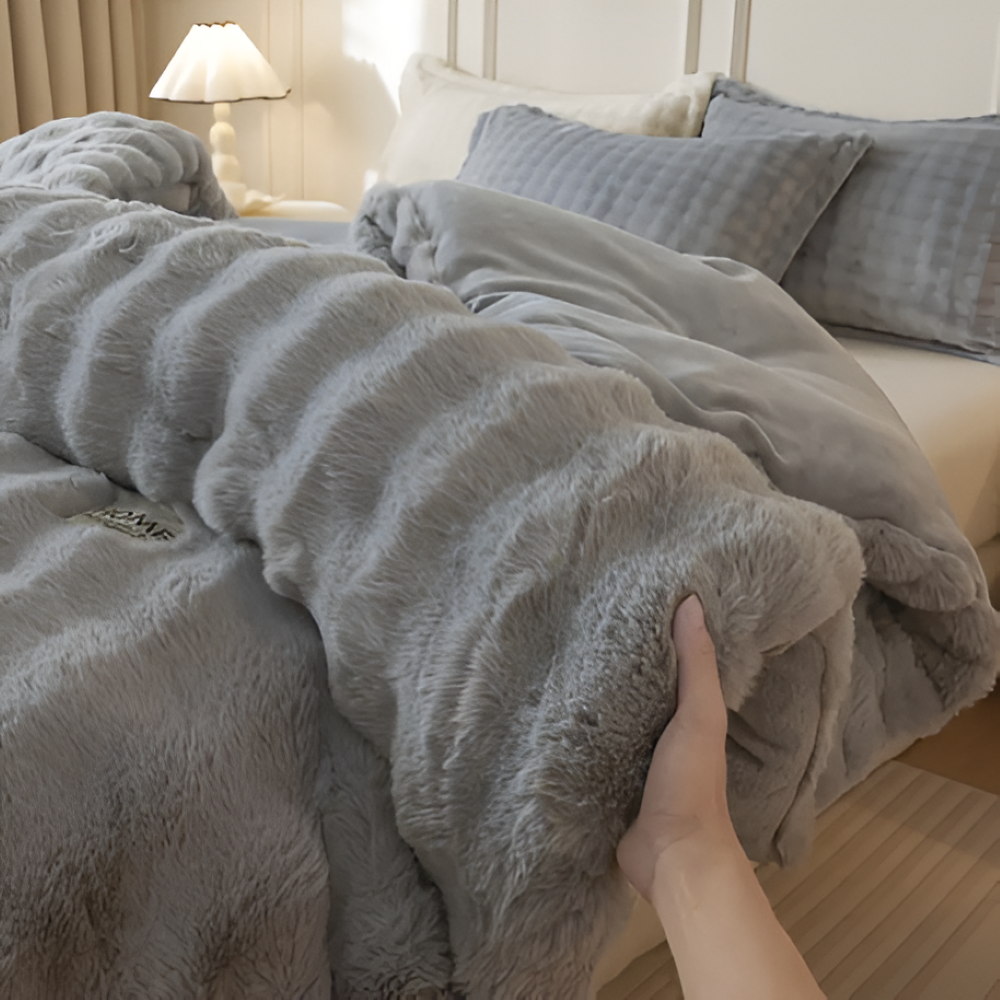 Ultra Gemütliche Milch Fleece Bettdecke - Leichte Plüschdecke für ganzjährigen Komfort