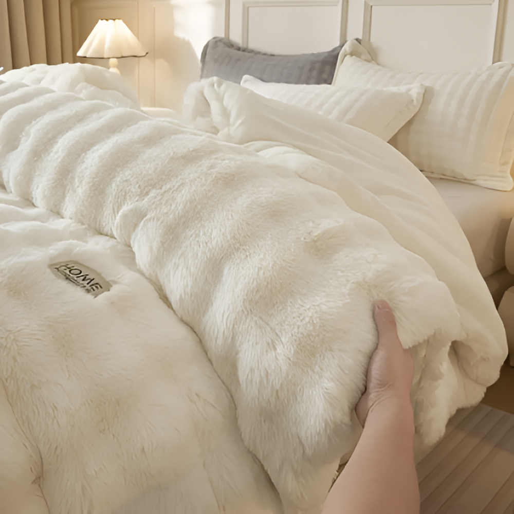 Ultra Gemütliche Milch Fleece Bettdecke - Leichte Plüschdecke für ganzjährigen Komfort