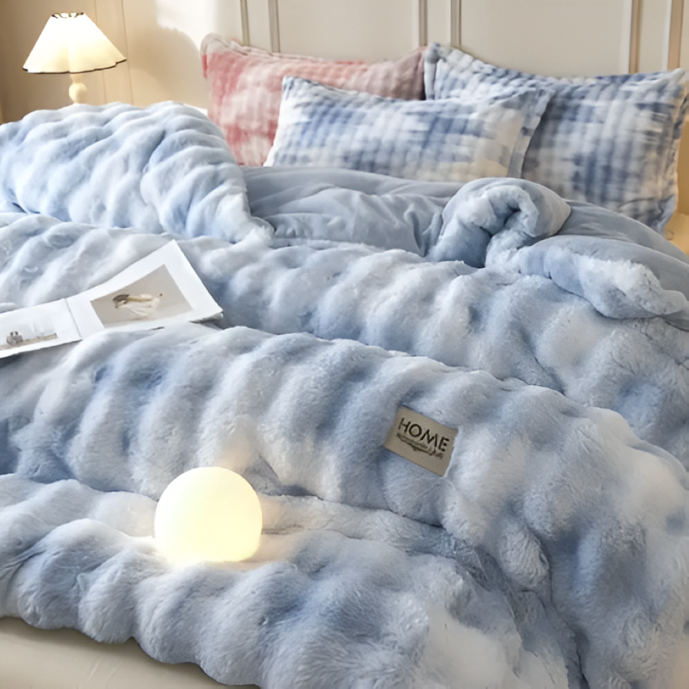 Ultra Gemütliche Milch Fleece Bettdecke - Leichte Plüschdecke für ganzjährigen Komfort