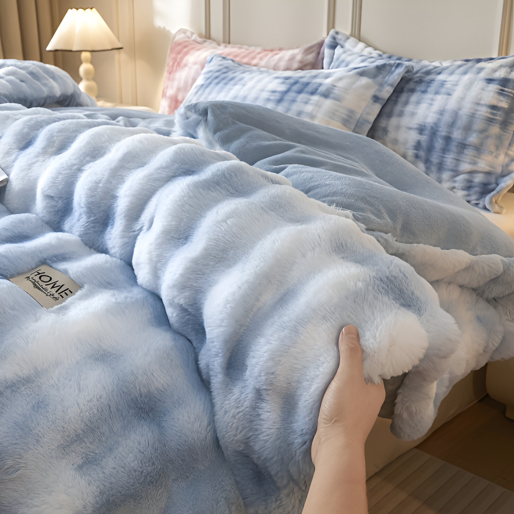 Ultra Gemütliche Milch Fleece Bettdecke - Leichte Plüschdecke für ganzjährigen Komfort