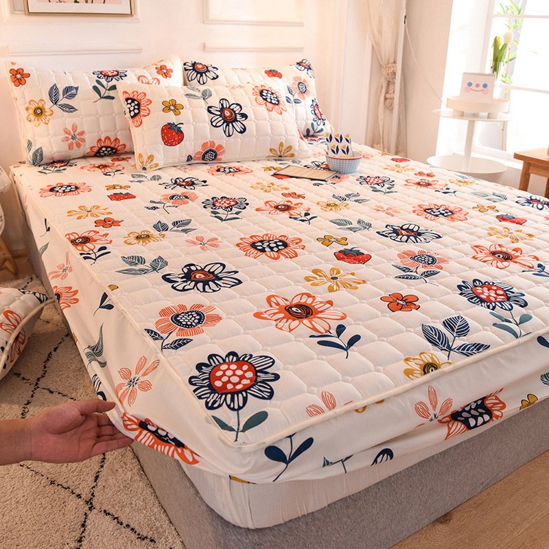 Cooling Mattress Pad with Breathable Microfiber