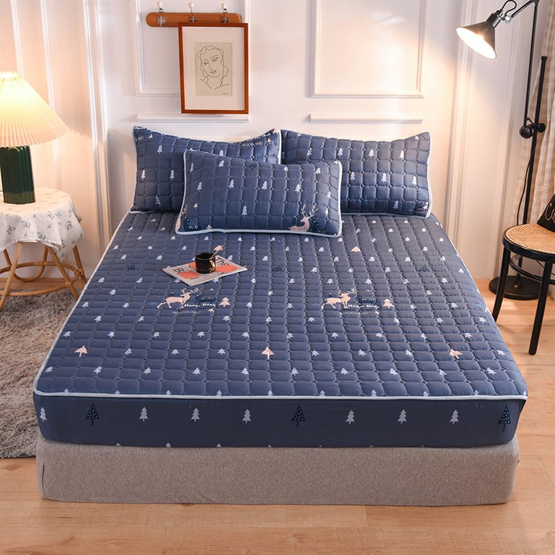 Cooling Mattress Pad with Breathable Microfiber